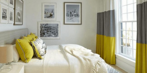 Záclony v ložnici - 70 fotografií krásných nápadů, nejlepších aplikací a moderních kombinací